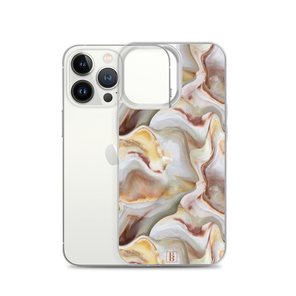 Brown Marble iPhone Case